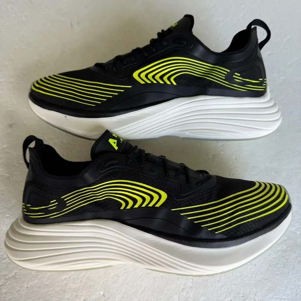 APL Men's Streamline Running Shoes Black Energy White Athletic Men's Size 11
